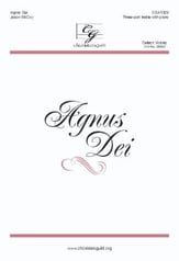 Agnus Dei SSA choral sheet music cover